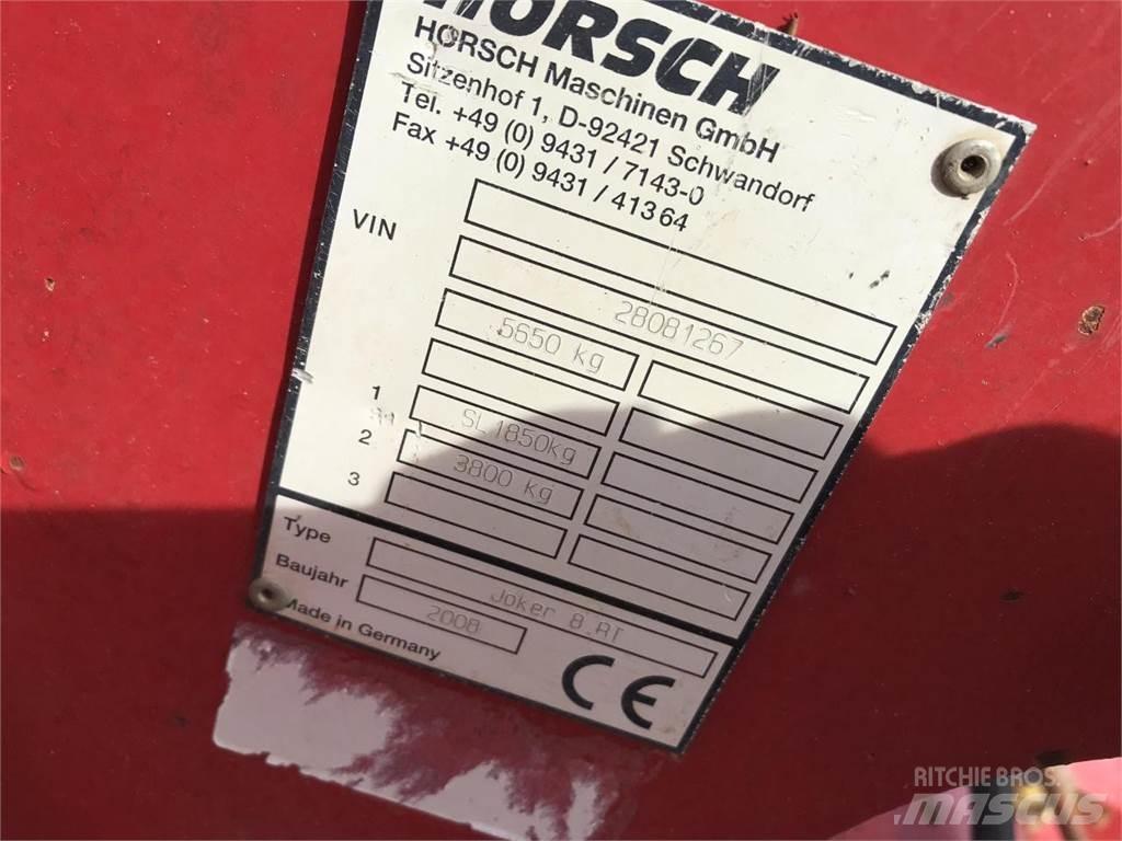 Horsch JOKER 8 RT Δισκοσβάρνες