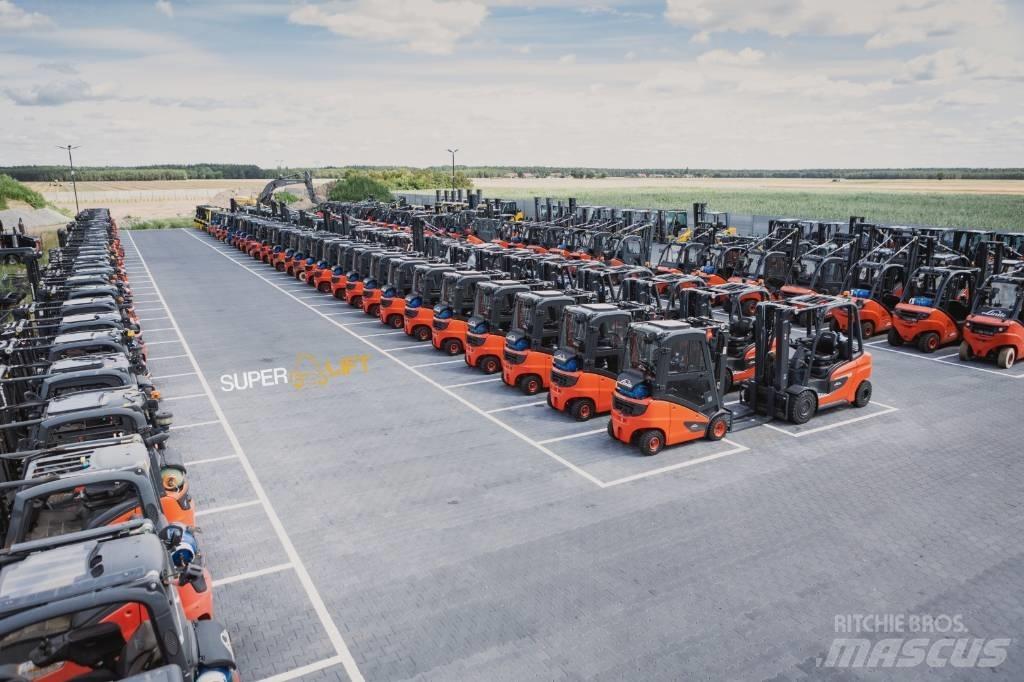 Linde H20T Περονοφόρα ανυψωτικά κλαρκ με φυσικό αέριο LPG