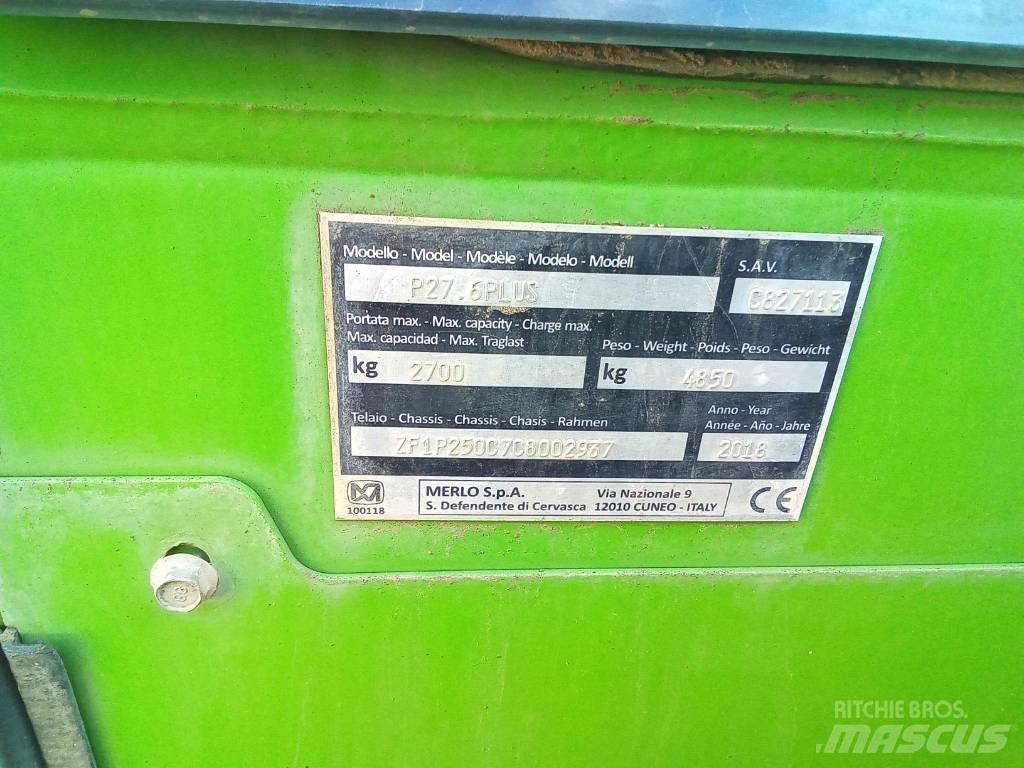 Merlo P 27.6 Plus Τηλεσκοπικοί ανυψωτές