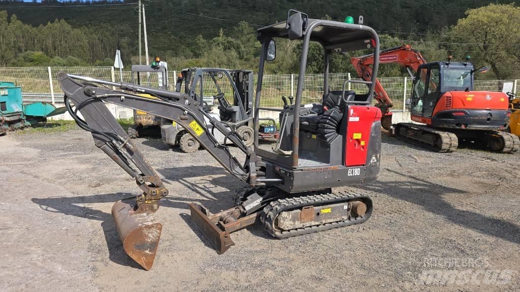 Volvo EC 18 Εκσκαφάκι (διαβολάκι) < 7t