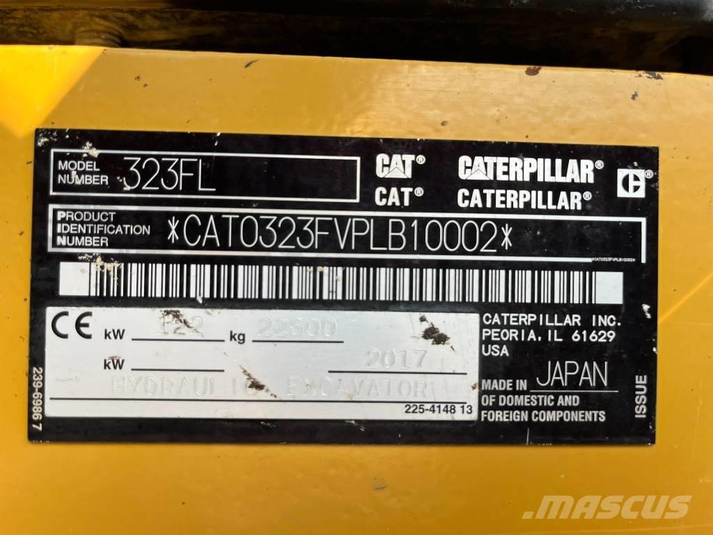 CAT 323 F L Εκσκαφείς με ερπύστριες