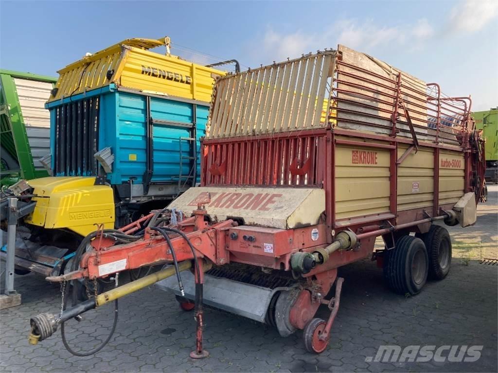 Krone Turbo 5000 Ρυμούλκα με διάταξη αυτοφόρτωσης