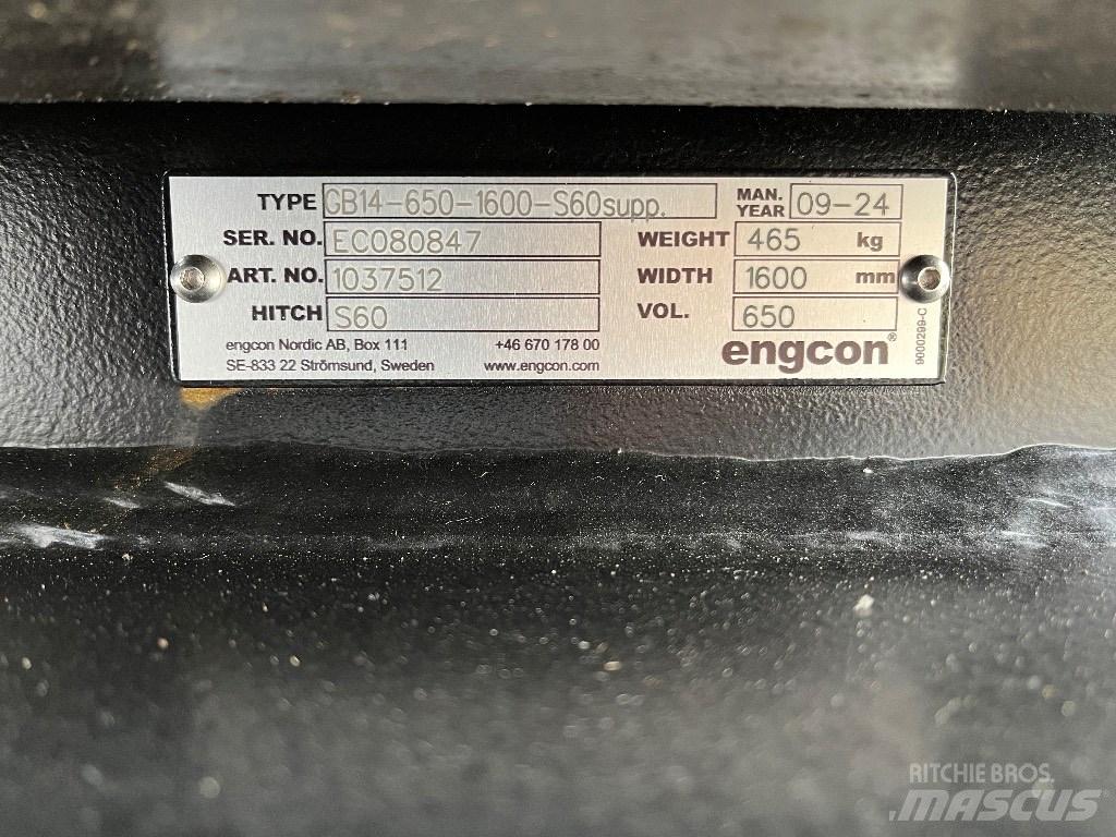 Engcon GB14 S60 Ny! Κουβάδες