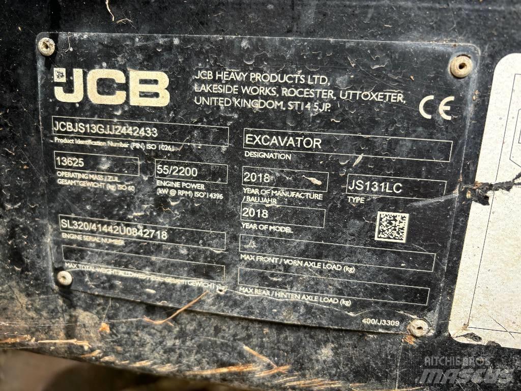 JCB JS 131 LC Εκσκαφείς με ερπύστριες