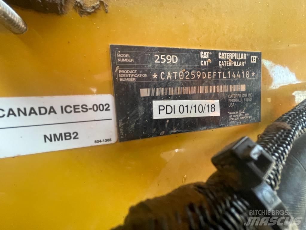 CAT 259 D Φορτωτάκια