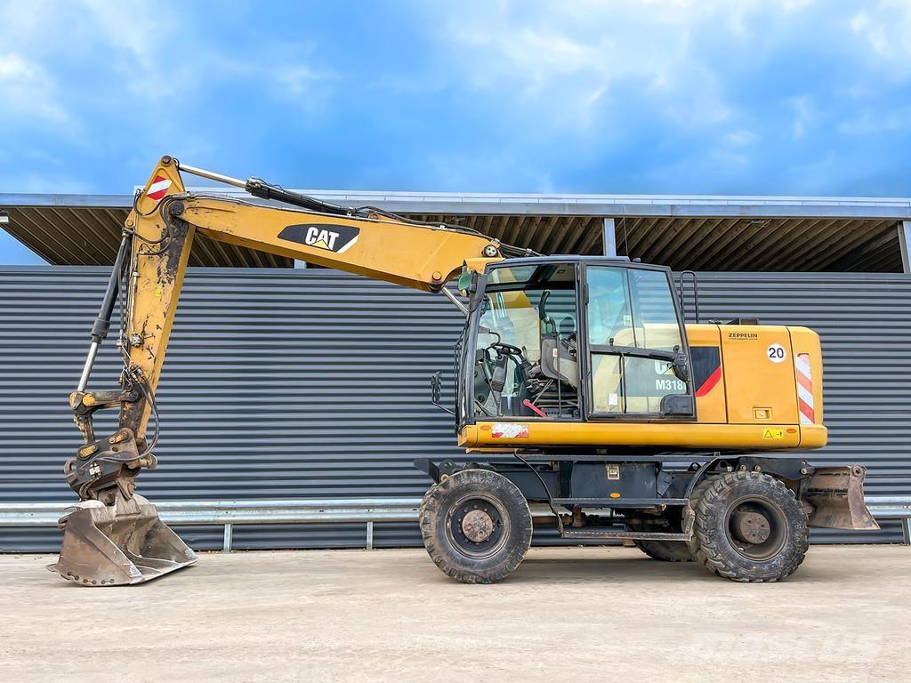CAT M318F Εκσκαφείς με τροχούς - λάστιχα