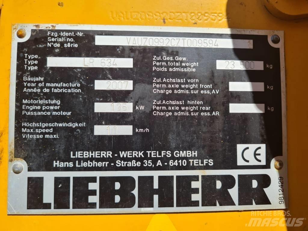 Liebherr LR 634 Φορτωτές με ερπύστριες