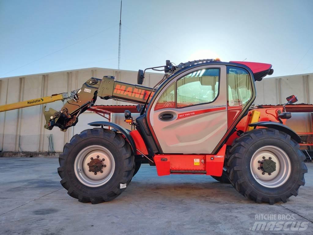 Manitou MLT733 Συστήματα τηλεχειρισμού για τη γεωργία