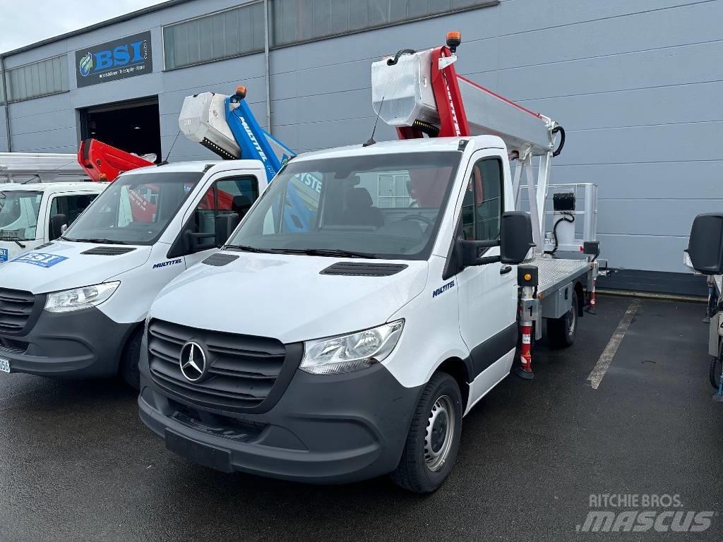Multitel MJE250 Εναέριες πλατφόρμες τοποθετημένες σε φορτηγό