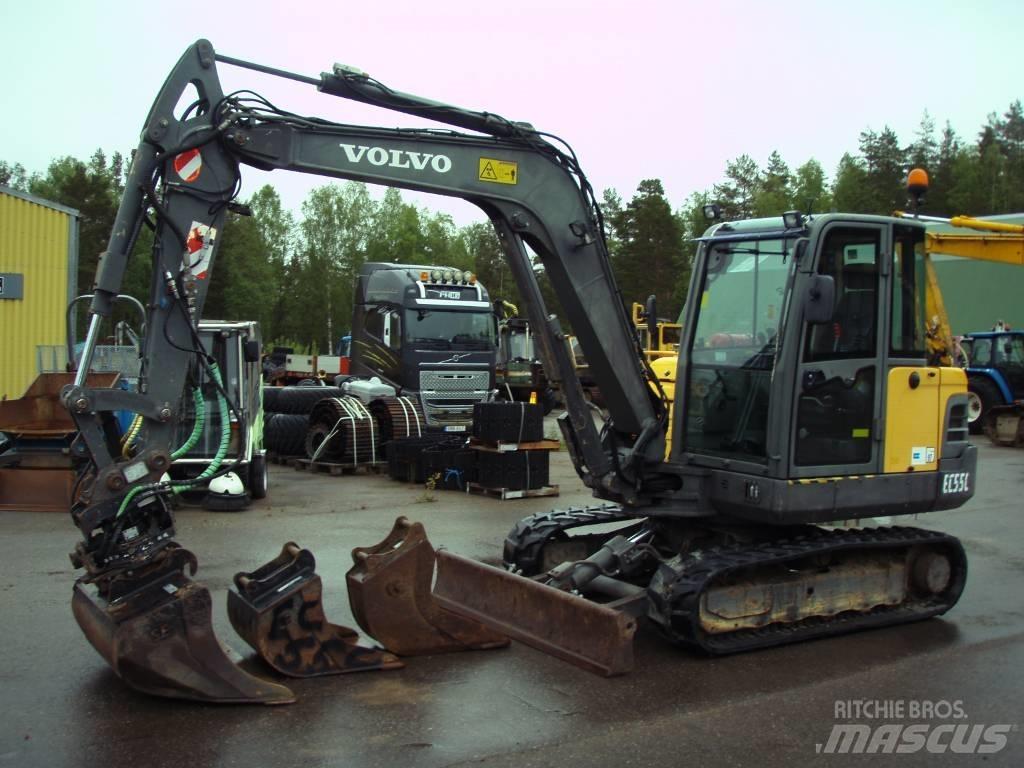 Volvo EC 55 C Εκσκαφάκι (διαβολάκι) < 7t
