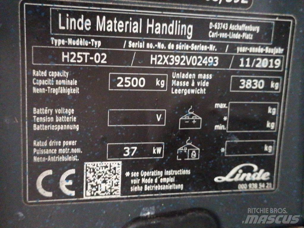 Linde H25T-02 Ηλεκτρικά περονοφόρα ανυψωτικά κλαρκ