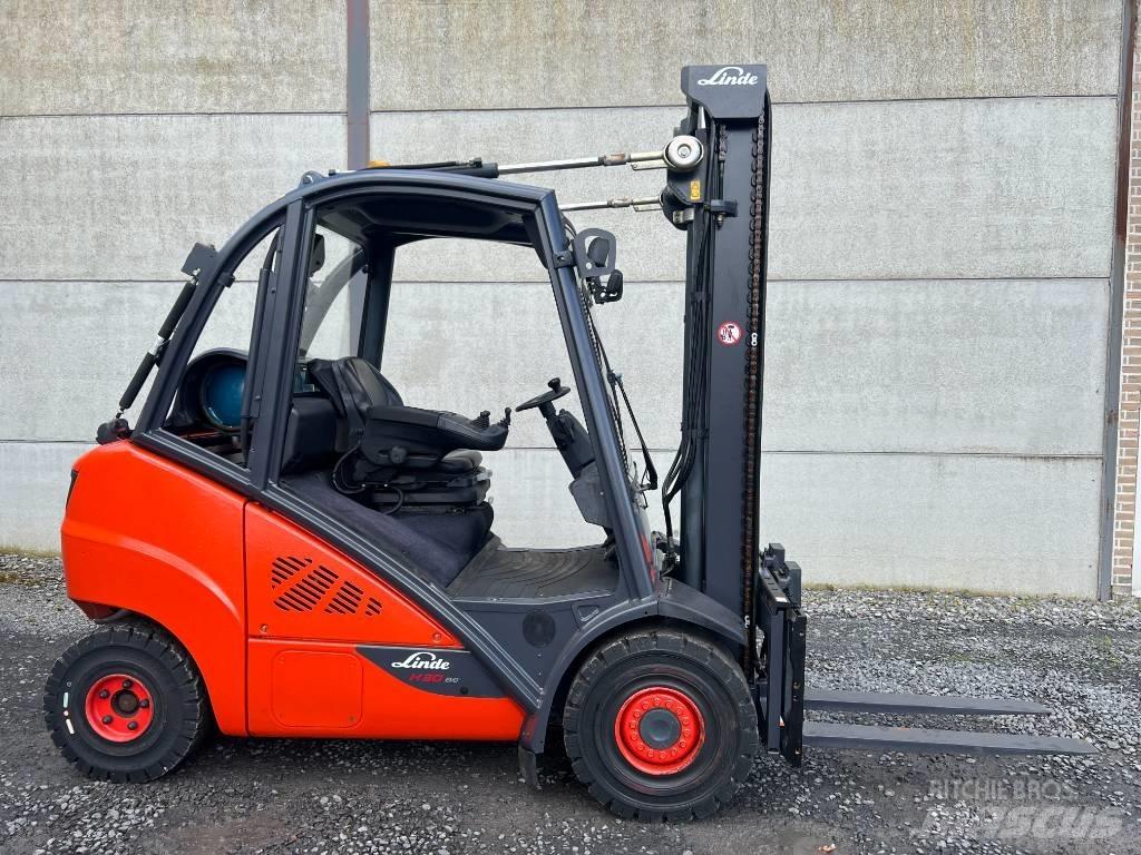 Linde H30T-02 EVO Περονοφόρα ανυψωτικά κλαρκ με φυσικό αέριο LPG