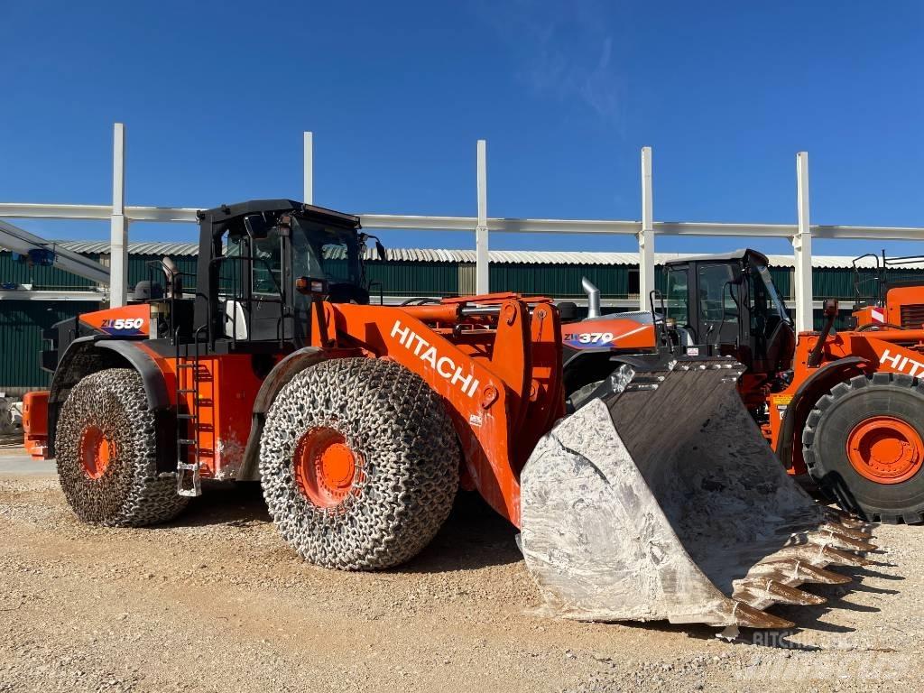 Hitachi ZW 550 - 6 Φορτωτές με λάστιχα (Τροχοφόροι)