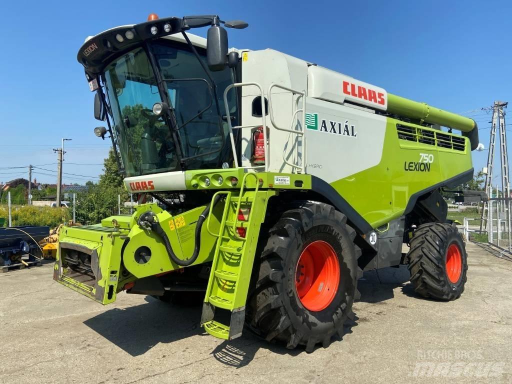 CLAAS Lexion 750 Θεριζοαλωνιστικές μηχανές