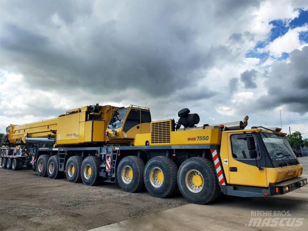 Grove GMK 7550 Γερανοί παντός εδάφους