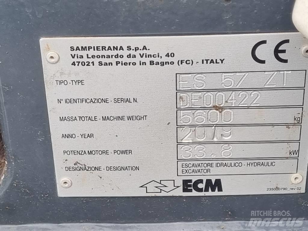 ECM ES 57 ZT Εκσκαφάκι (διαβολάκι) < 7t