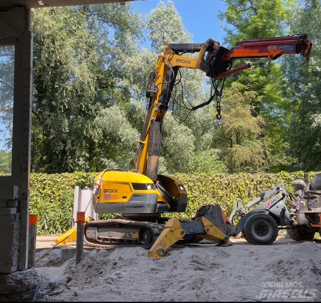 Brokk 500 Εκσκαφείς κατεδαφίσεων