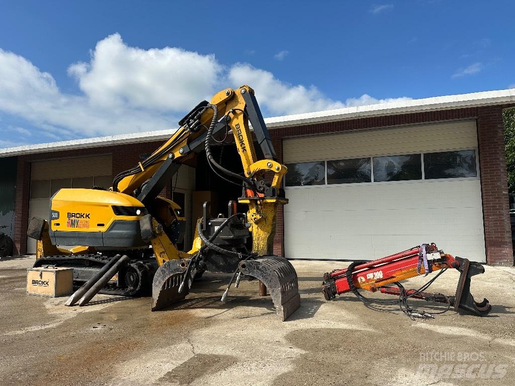 Brokk 500 Εκσκαφείς κατεδαφίσεων