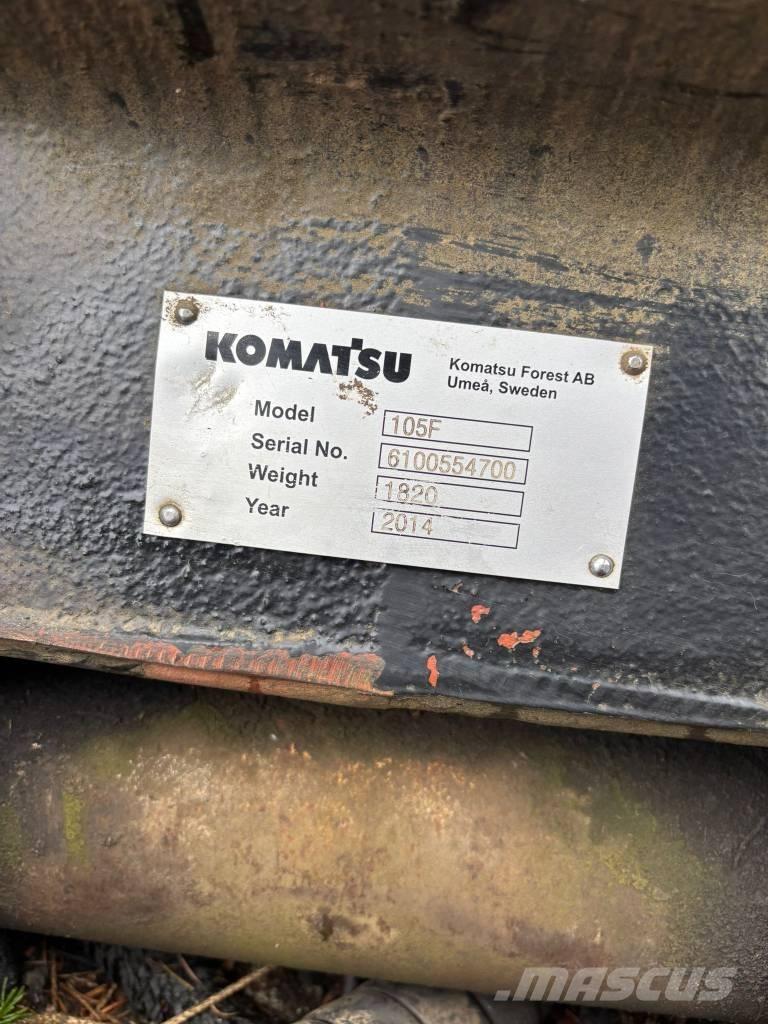 Komatsu 845 Μεταφορείς ξυλείας