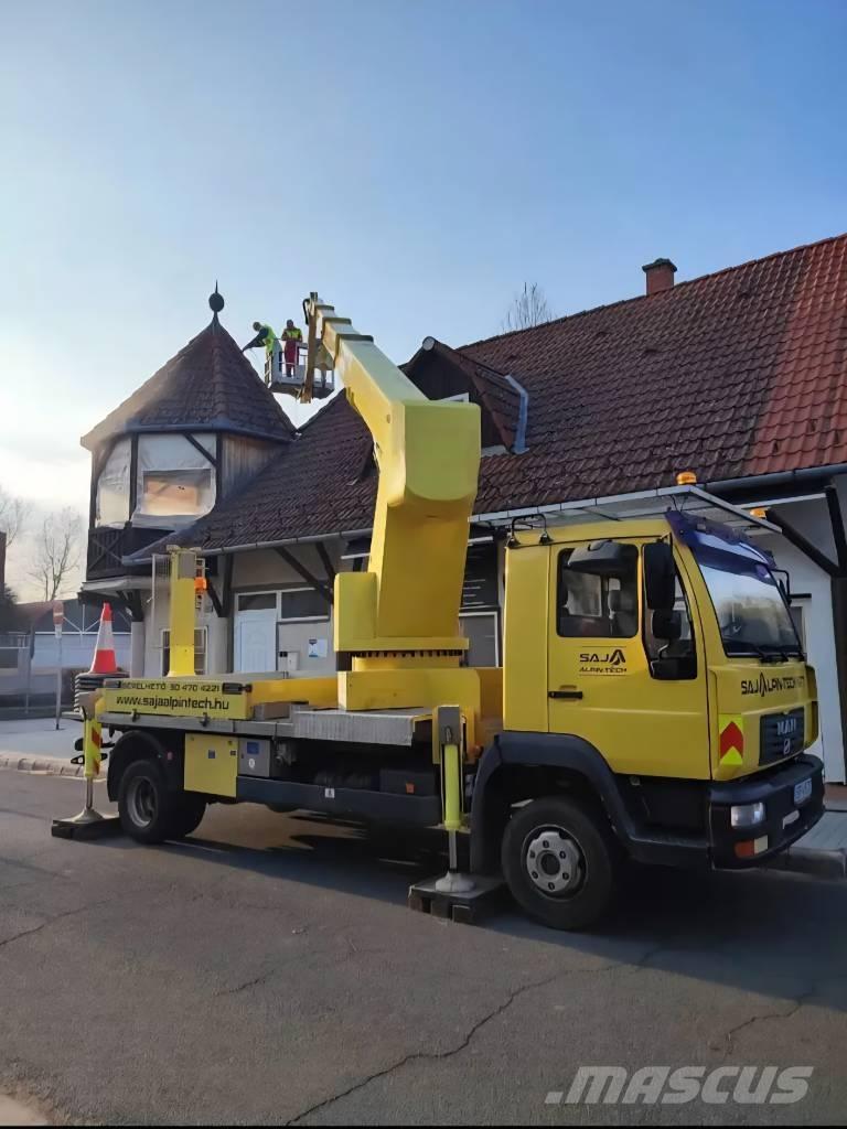 Wumag WT 270 Εναέριες πλατφόρμες τοποθετημένες σε φορτηγό