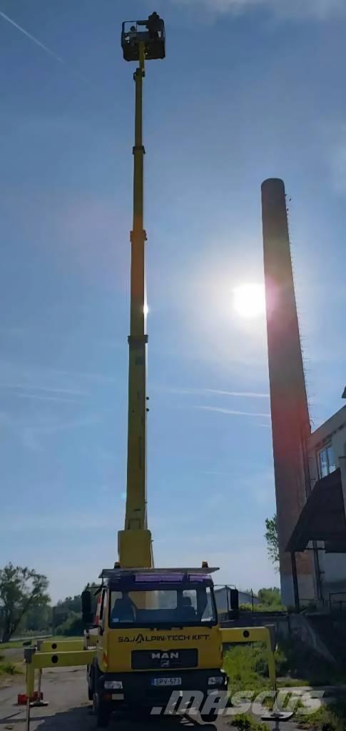 Wumag WT 270 Εναέριες πλατφόρμες τοποθετημένες σε φορτηγό