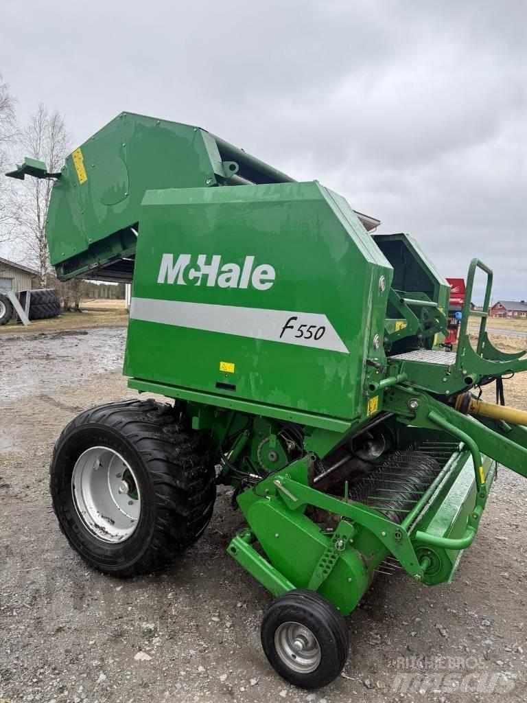 McHale F 550 Πρέσες κυλινδρικών δεμάτων