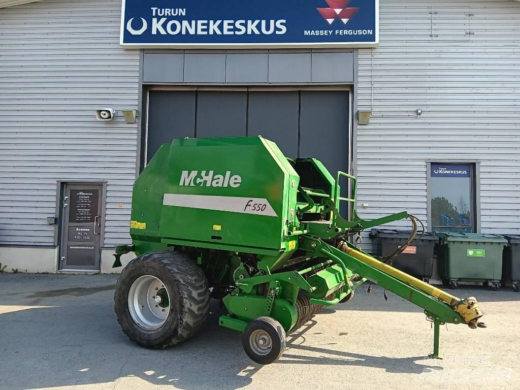 McHale F 550 Πρέσες κυλινδρικών δεμάτων
