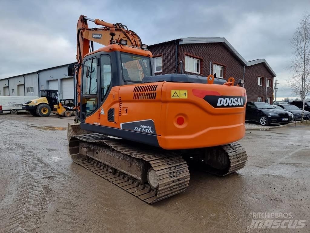 Doosan DX 140 LC Εκσκαφείς με ερπύστριες