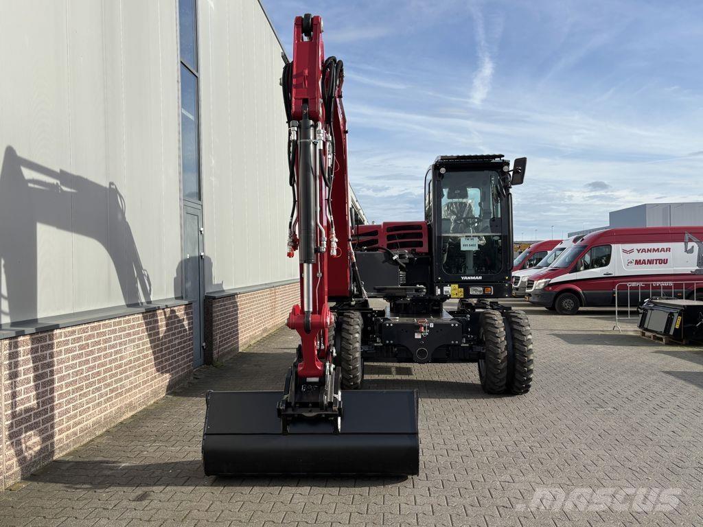 Yanmar B95W Εκσκαφείς με τροχούς - λάστιχα
