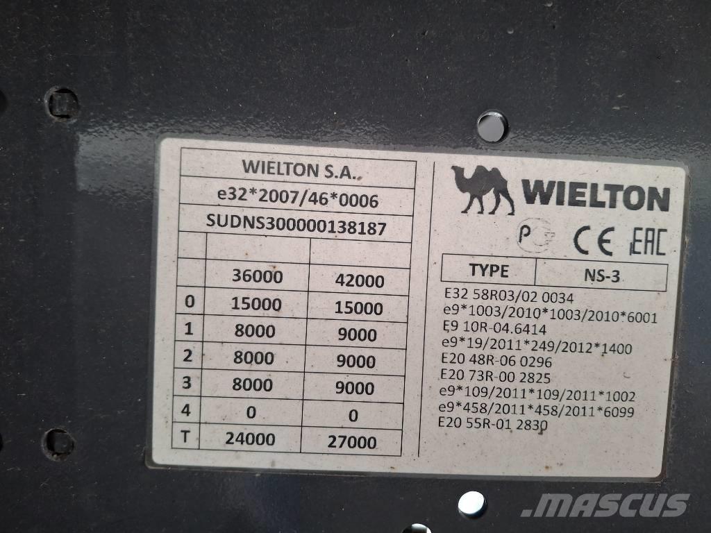 Wielton NS3K Ημιρυμούλκες Κουρτίνα