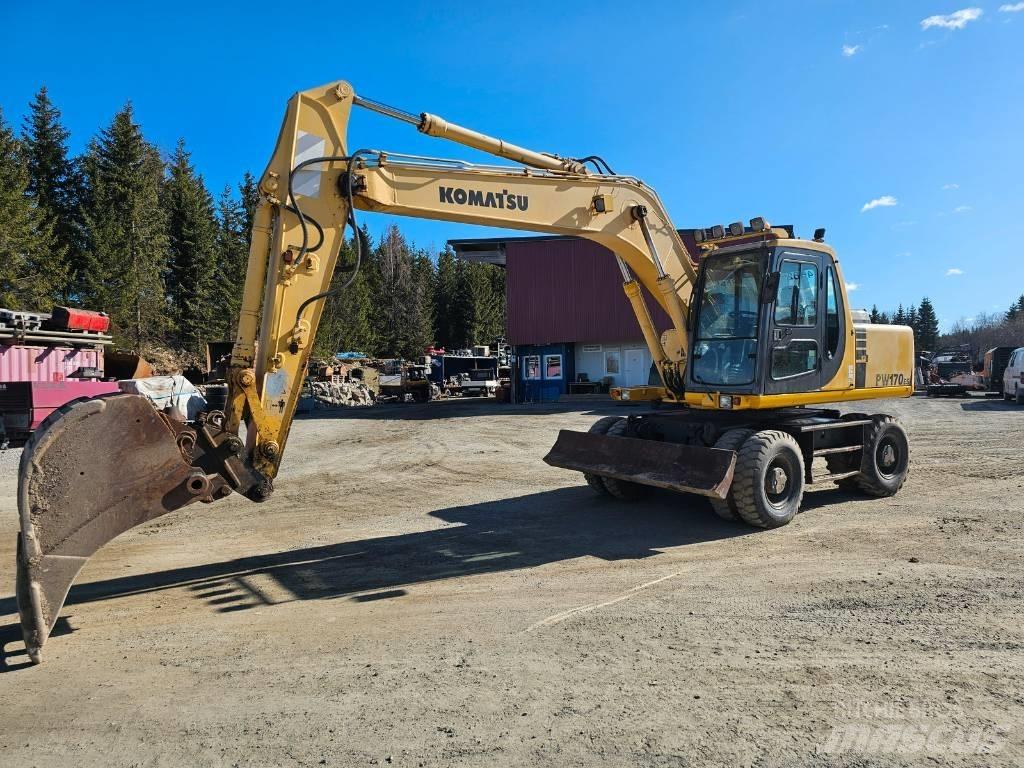 Komatsu PW 170-6 Εκσκαφείς με τροχούς - λάστιχα