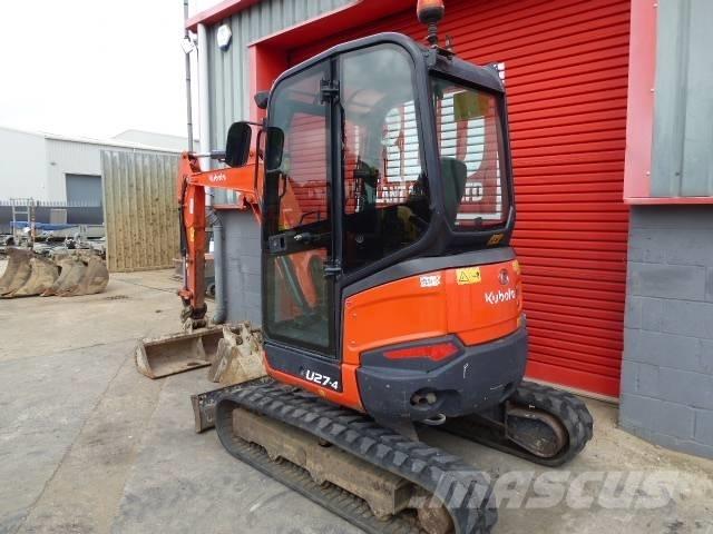 Kubota U 27-4 Εκσκαφάκι (διαβολάκι) < 7t