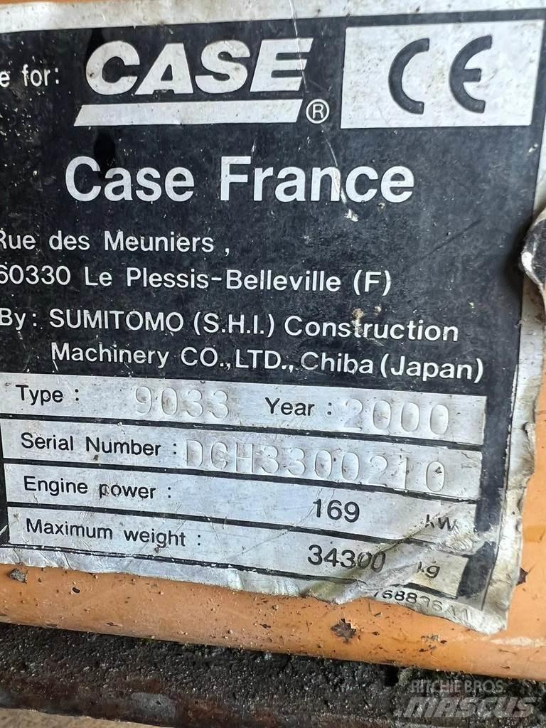 CASE 9033 Εκσκαφείς με ερπύστριες