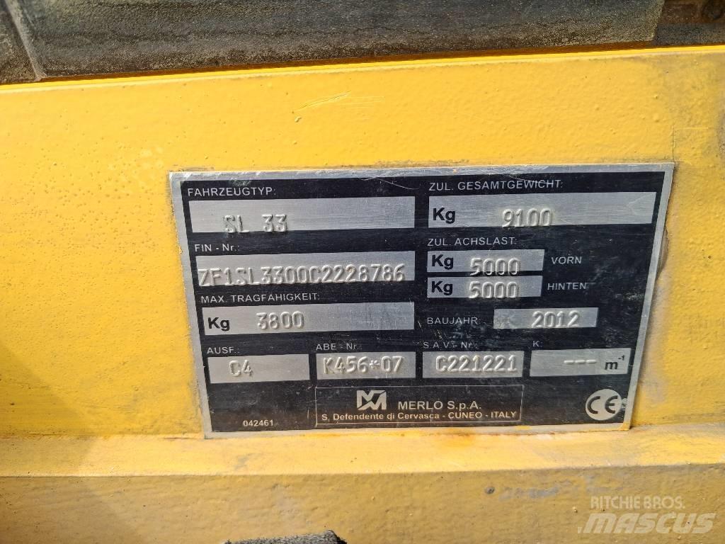 Merlo P 38.13 Τηλεσκοπικοί ανυψωτές