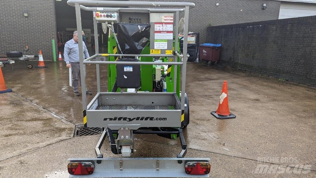 Niftylift 120TPE Εναέριες πλατφόρμες τοποθετημένες σε ρυμούλκα