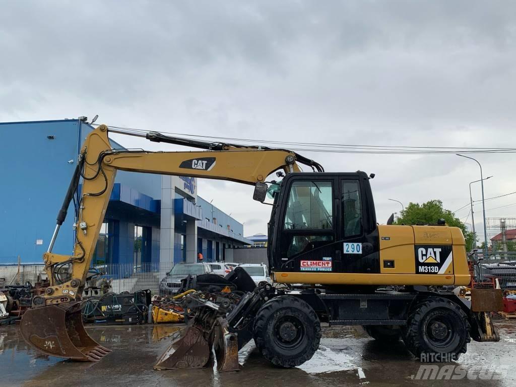 CAT M 313 D Εκσκαφείς με τροχούς - λάστιχα