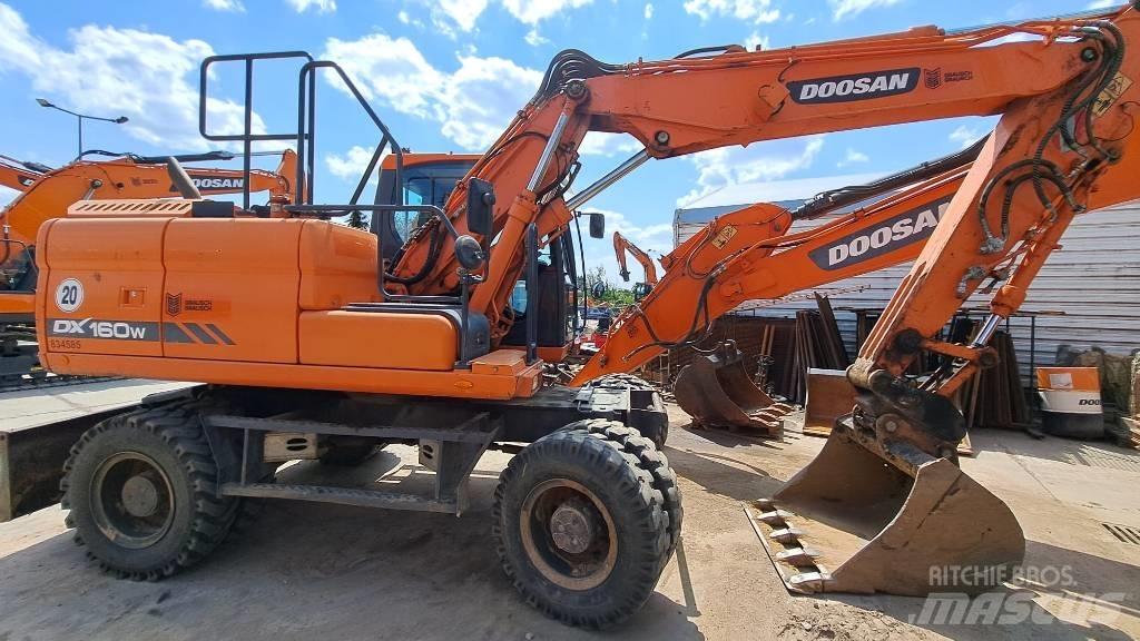 Doosan DX 160 W-3 Εκσκαφείς με τροχούς - λάστιχα