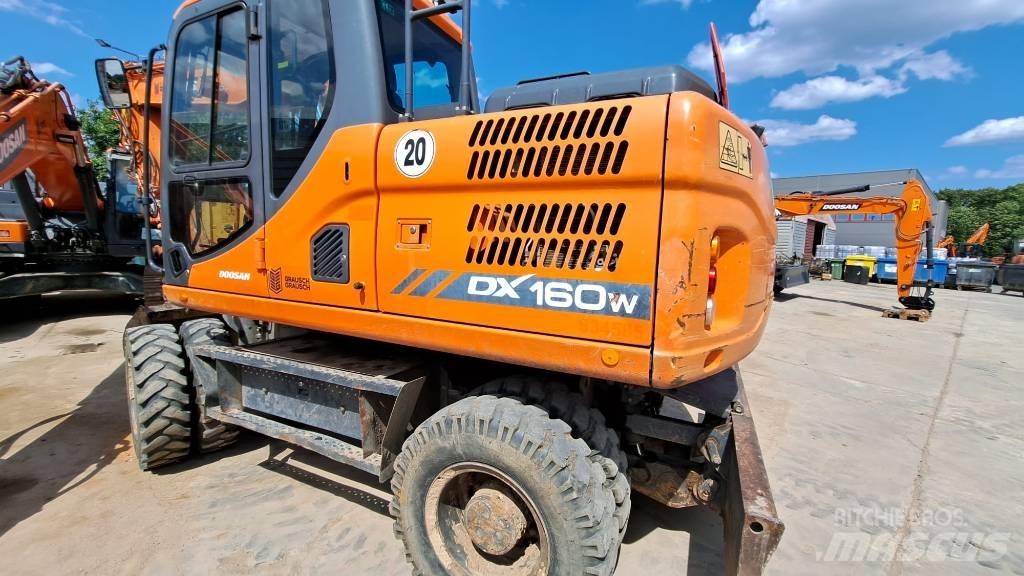 Doosan DX 160 W-3 Εκσκαφείς με τροχούς - λάστιχα