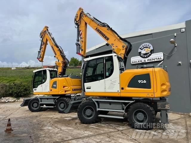 Liebherr 916 Εκσκαφείς με τροχούς - λάστιχα
