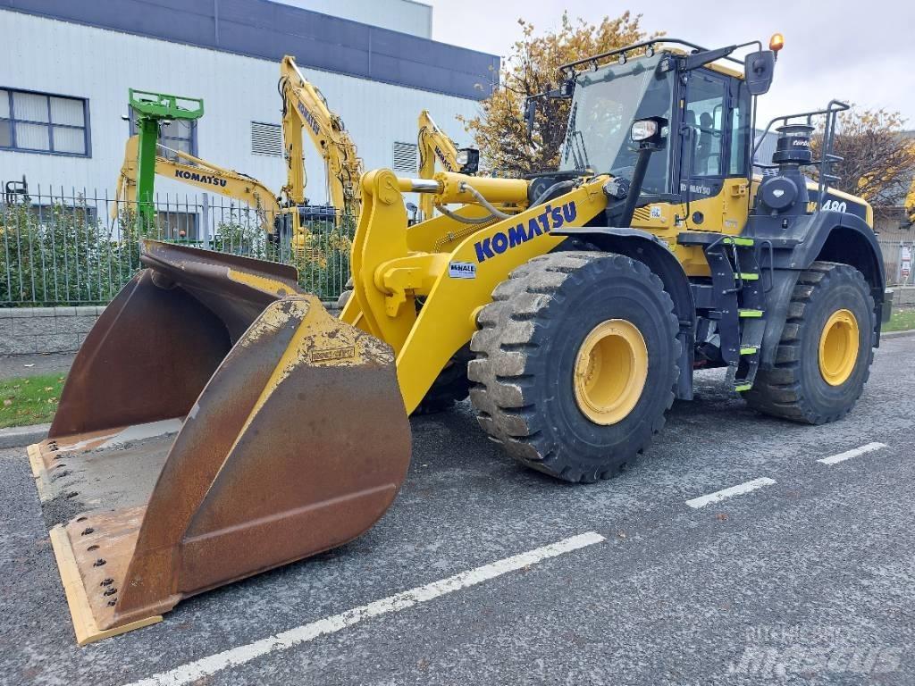 Komatsu WA480-8 Φορτωτές με λάστιχα (Τροχοφόροι)