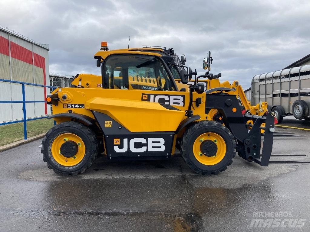 JCB 514-40 Agri Συστήματα τηλεχειρισμού για τη γεωργία