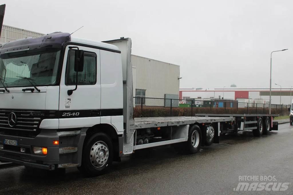 Samro 2 axle Επίπεδες/πλευρικώς ανοιγόμενες ρυμούλκες