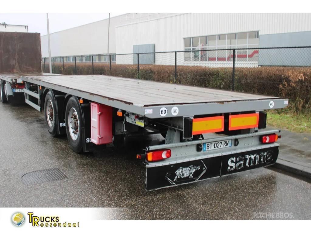 Samro 2 axle Επίπεδες/πλευρικώς ανοιγόμενες ρυμούλκες