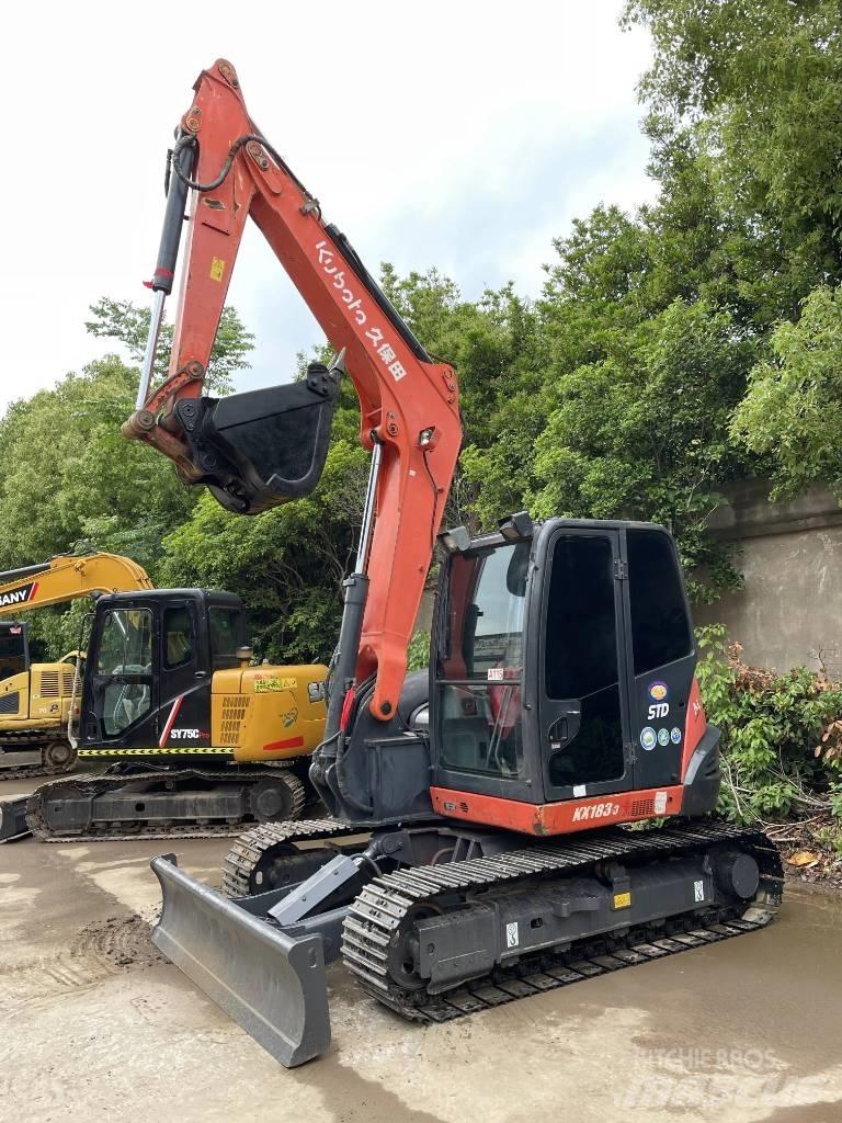 Kubota KX163 Εκσκαφείς με ερπύστριες