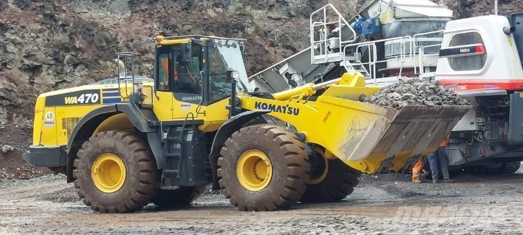 Komatsu WA470-8 Φορτωτές με λάστιχα (Τροχοφόροι)