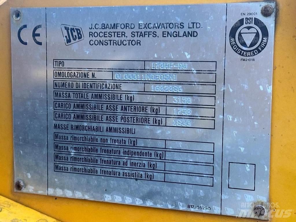JCB 170HF Μίνι φορτωτές