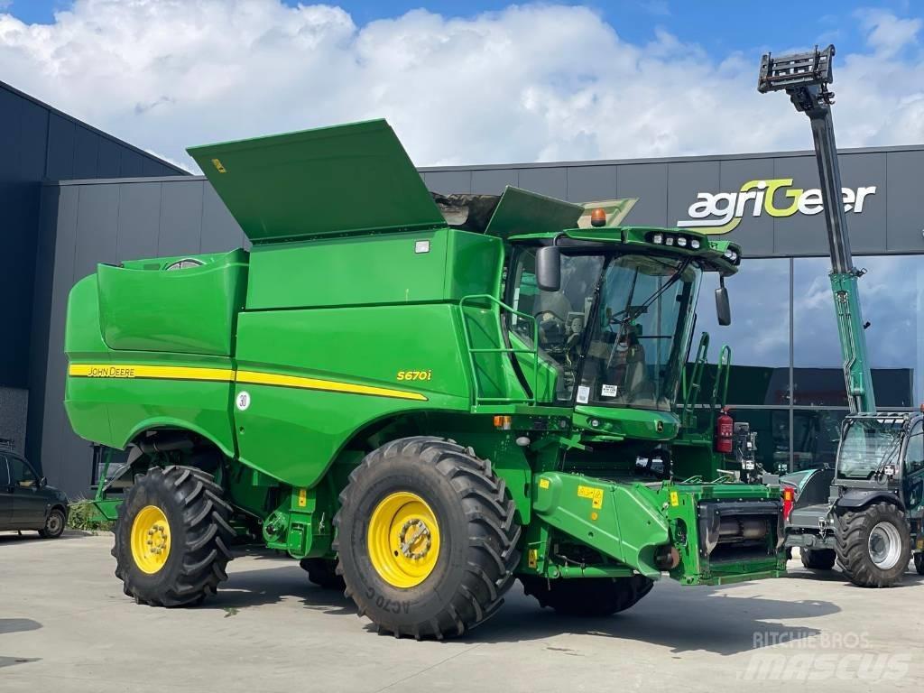 John Deere S670 4x4 Θεριζοαλωνιστικές μηχανές