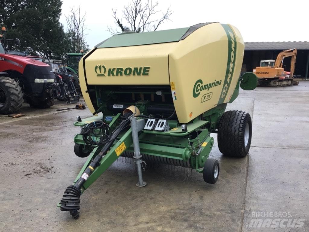 Krone Comprima f125 Πρέσες κυλινδρικών δεμάτων
