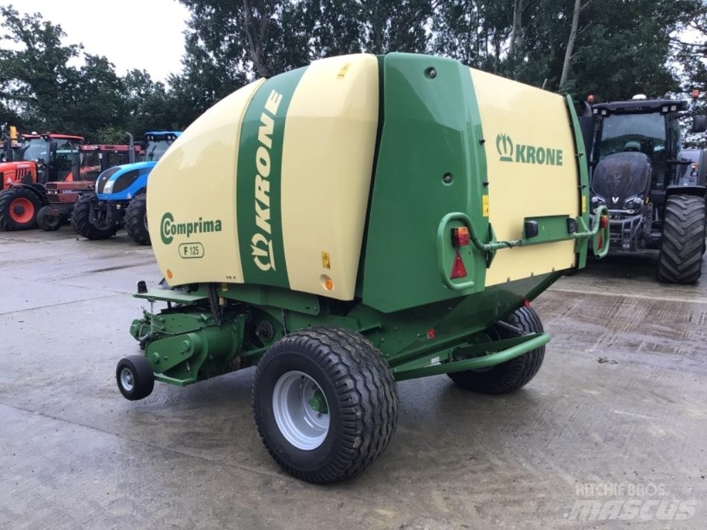 Krone Comprima f125 Πρέσες κυλινδρικών δεμάτων