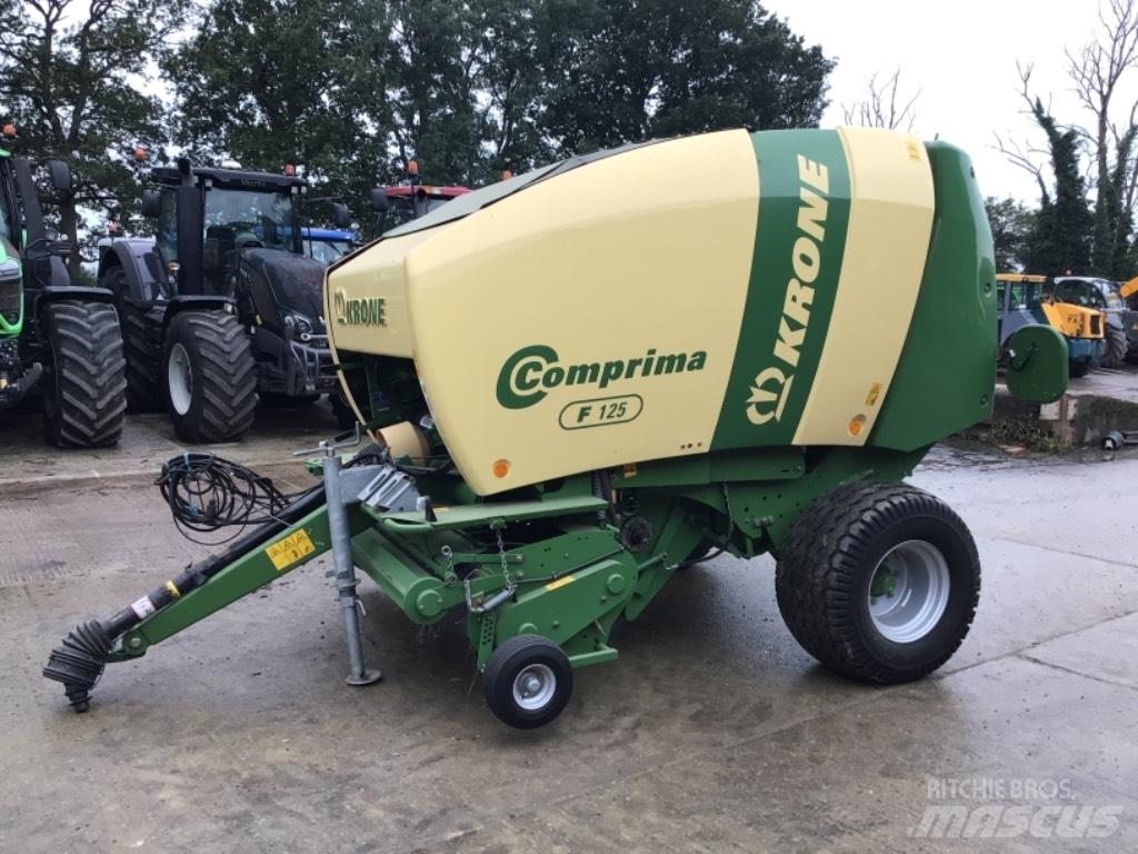 Krone Comprima f125 Πρέσες κυλινδρικών δεμάτων